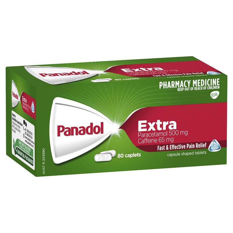 Panadol Extra Optizorb Pain Relief giảm đau hạ sốt