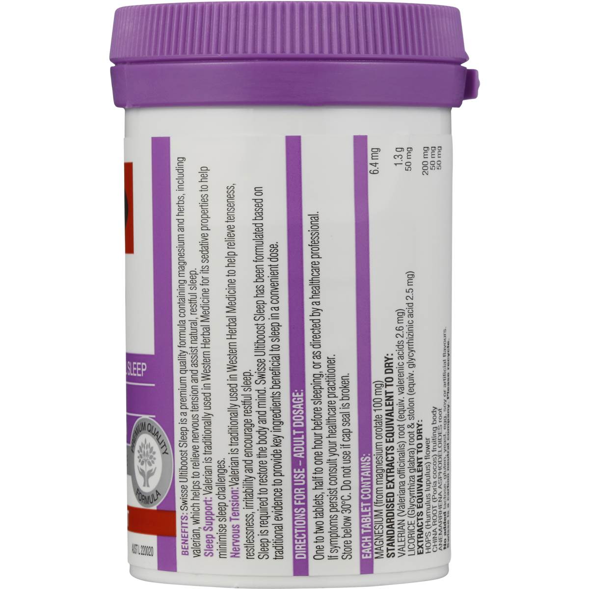 Swisse Ultiboost Sleep giúp ngủ ngon 60 viên | Sản phẩm chất lượng Úc