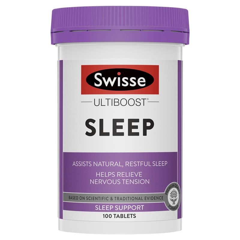 Swisse Sleep Ultiboost hỗ trợ giấc ngủ ngon 100 viên | Mua hàng Úc tại Ausmart
