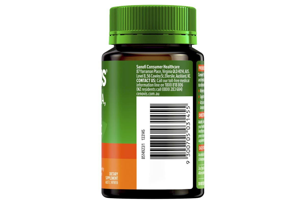 Viên uống Cenovis Echinacea Garlic Zinc + C tăng đề kháng