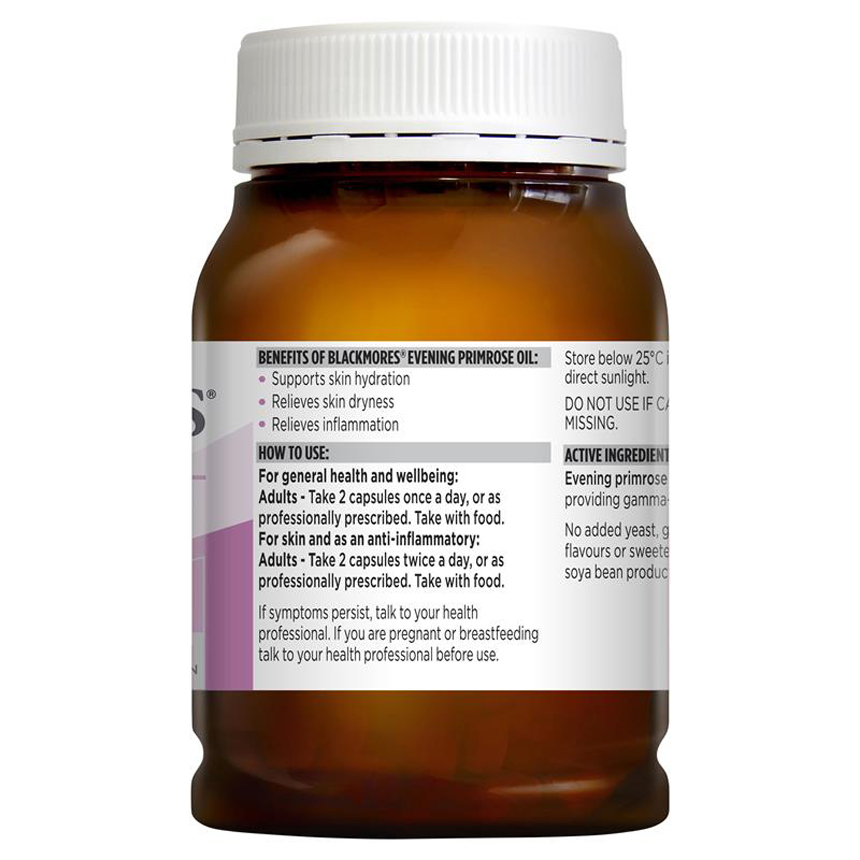 Tinh dầu Hoa anh thảo Úc Blackmores Evening Primrose Oil 190 viên | Sản phẩm Úc chính hãng