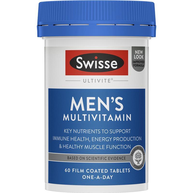 Vitamin tổng hợp cho nam Swisse Men's Multivitamin