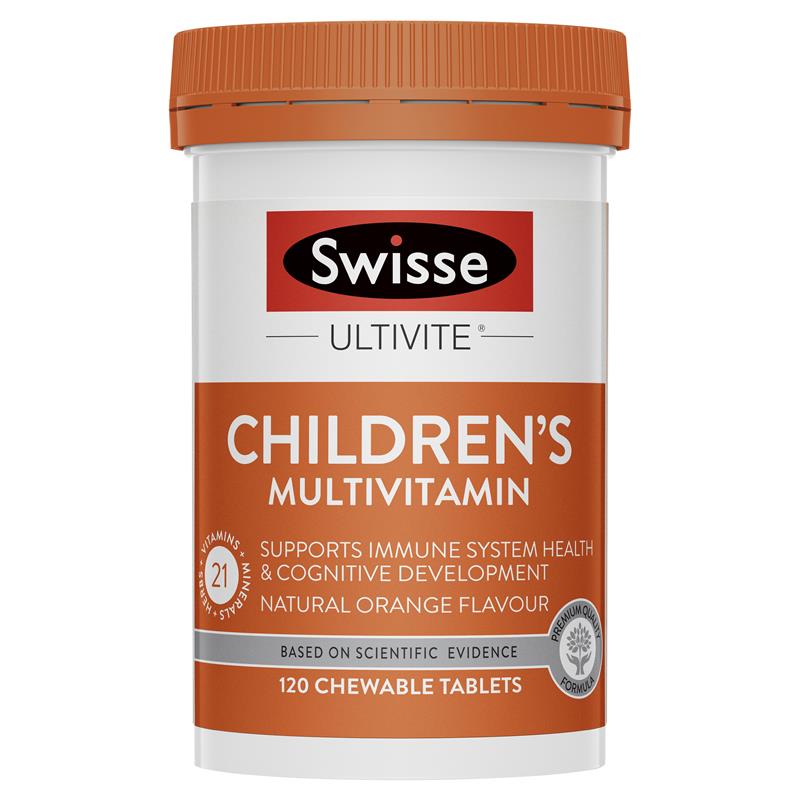 Multivitamin cho bé Swisse Ultivite Children's của Úc 120 viên | Mua sắm hàng Úc tại Ausmart