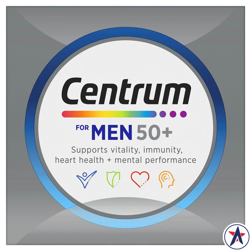 Vitamin tổng hợp cho nam lớn tuổi Centrum For Men 50+ 90 viên