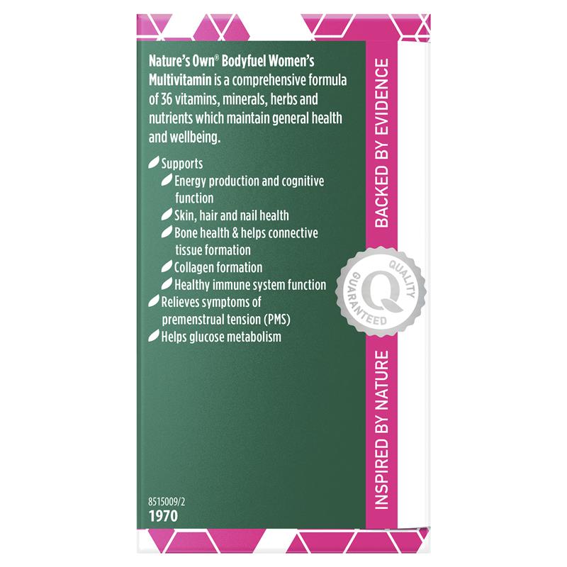 Nature's Own Bodyfuel Womens Multivitamin cho phụ nữ 60 viên