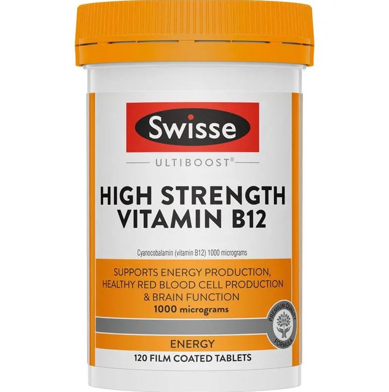 Viên uống Swisse High Strength Vitamin B12