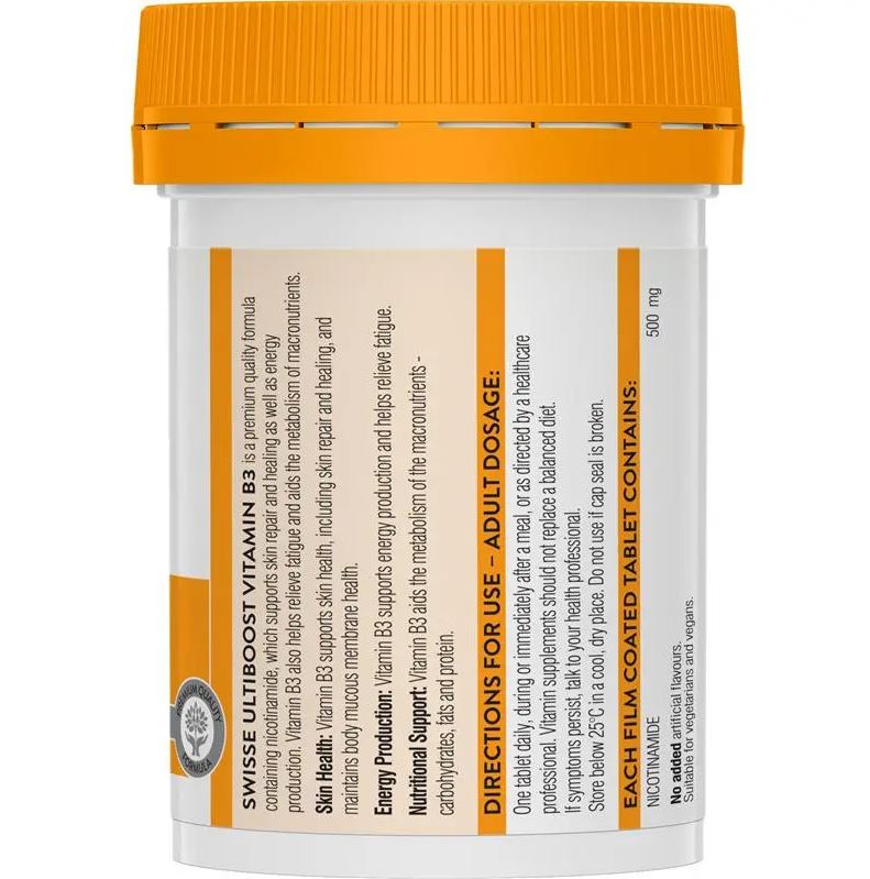 Viên uống Swisse Ultiboost Vitamin B3