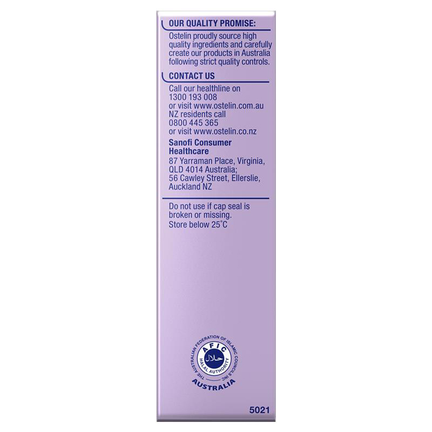 Ostelin Vitamin D3 Kids dạng nước 20ml cho bé từ 6 tháng tuổi | Nhập khẩu từ Úc