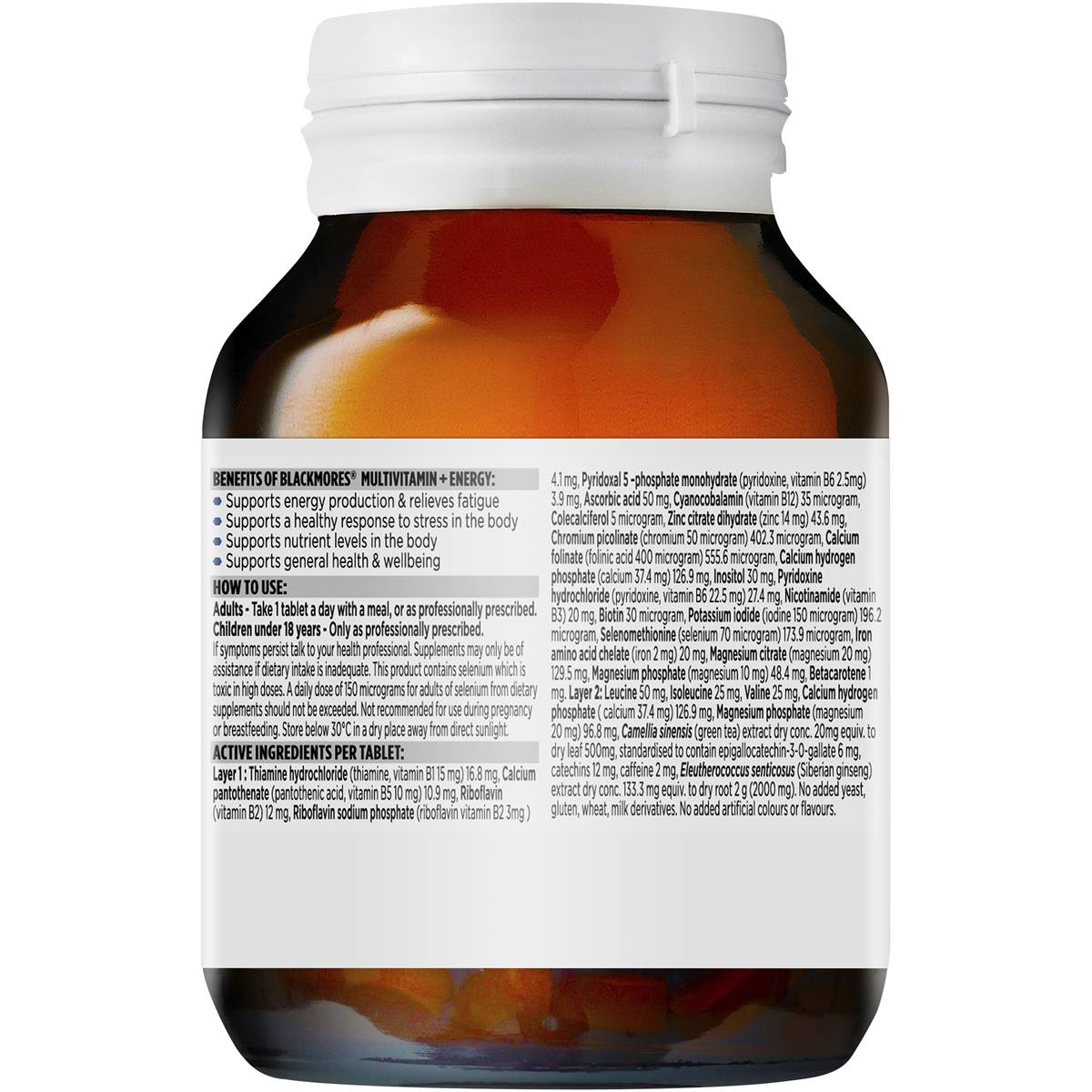 Vitamin tổng hợp Blackmores Multivitamin & Energy của Úc