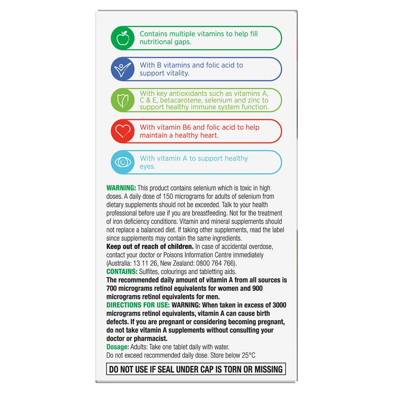 Vitamin tổng hợp Centrum Multivitamin Advance 50+ cho người lớn tuổi