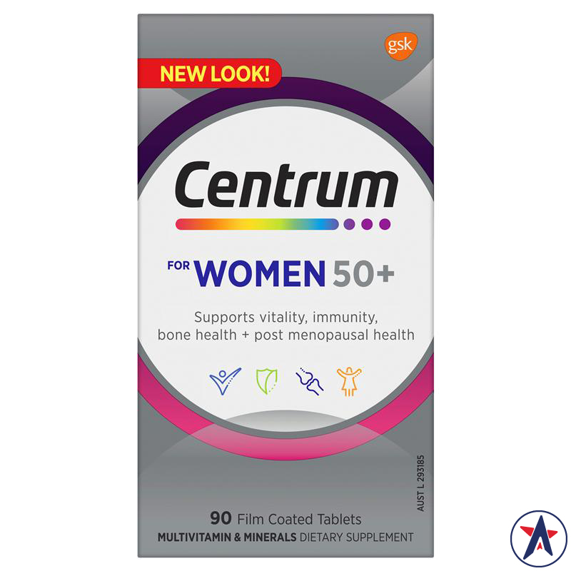 Vitamin tổng hợp cho nữ lớn tuổi Centrum For Women 50+