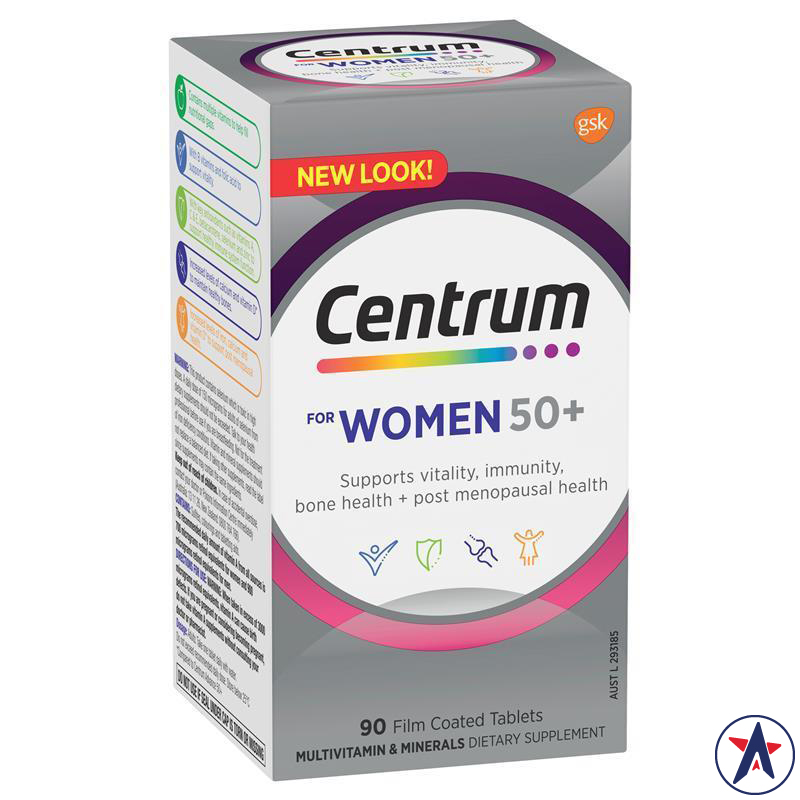 Vitamin tổng hợp cho nữ lớn tuổi Centrum For Women 50+