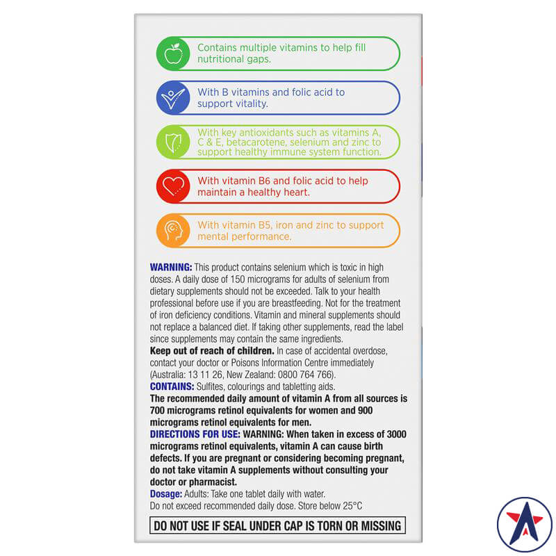 Vitamin tổng hợp Centrum For Men 50+ cho nam lớn tuổi