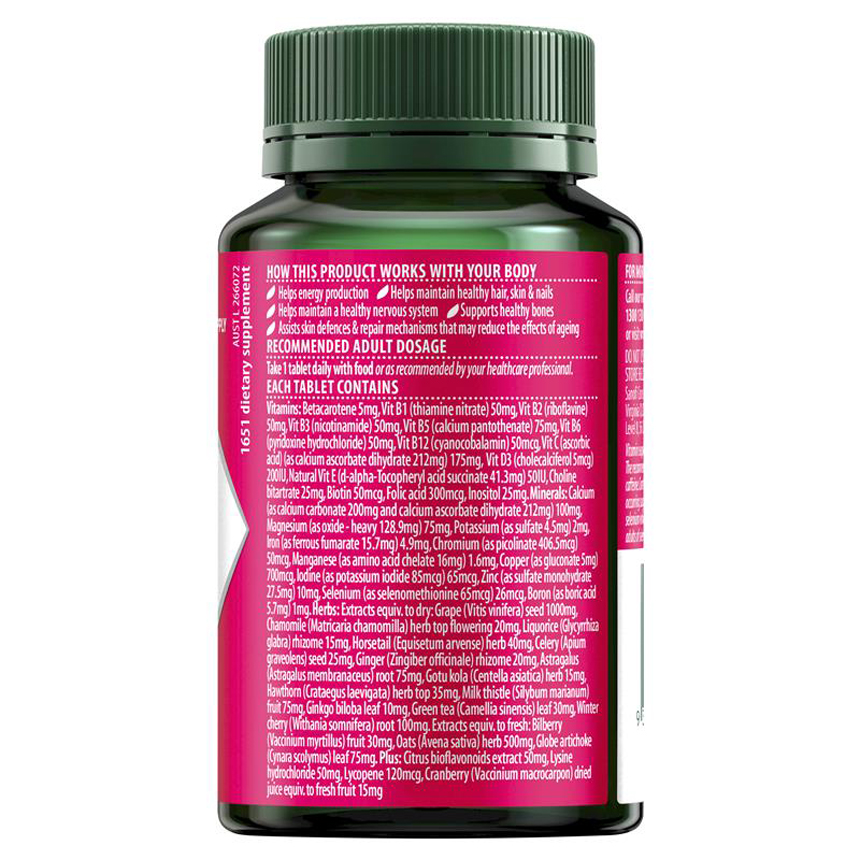 Nature's Own Mega Potency Women's Multivitamin cho nữ 60 viên