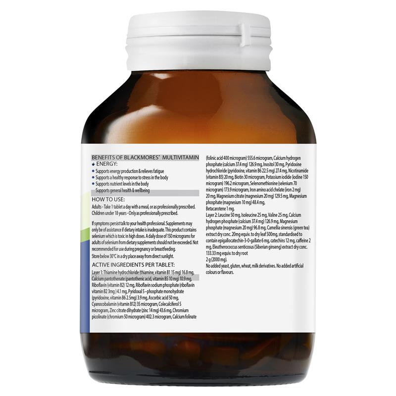 Vitamin tổng hợp Blackmores Multivitamin & Energy của Úc