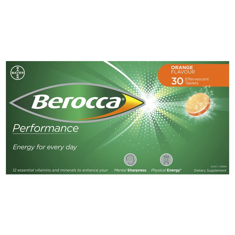 Viên sủi Berocca Orange Energy Performance