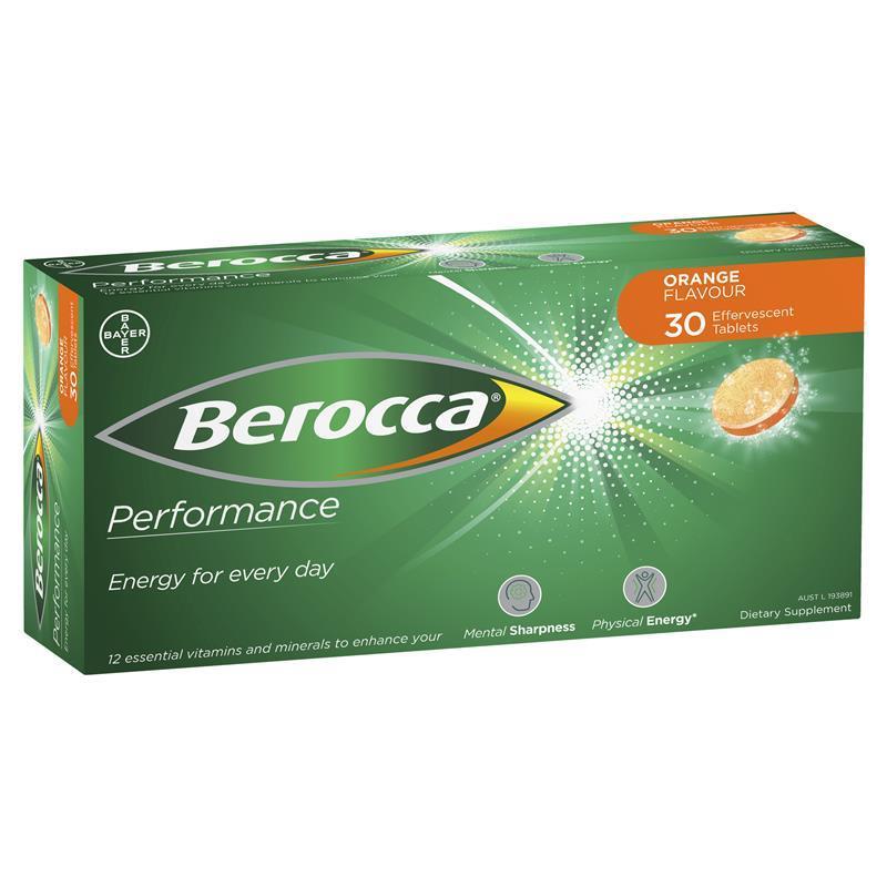 Viên sủi Berocca Orange Energy Performance
