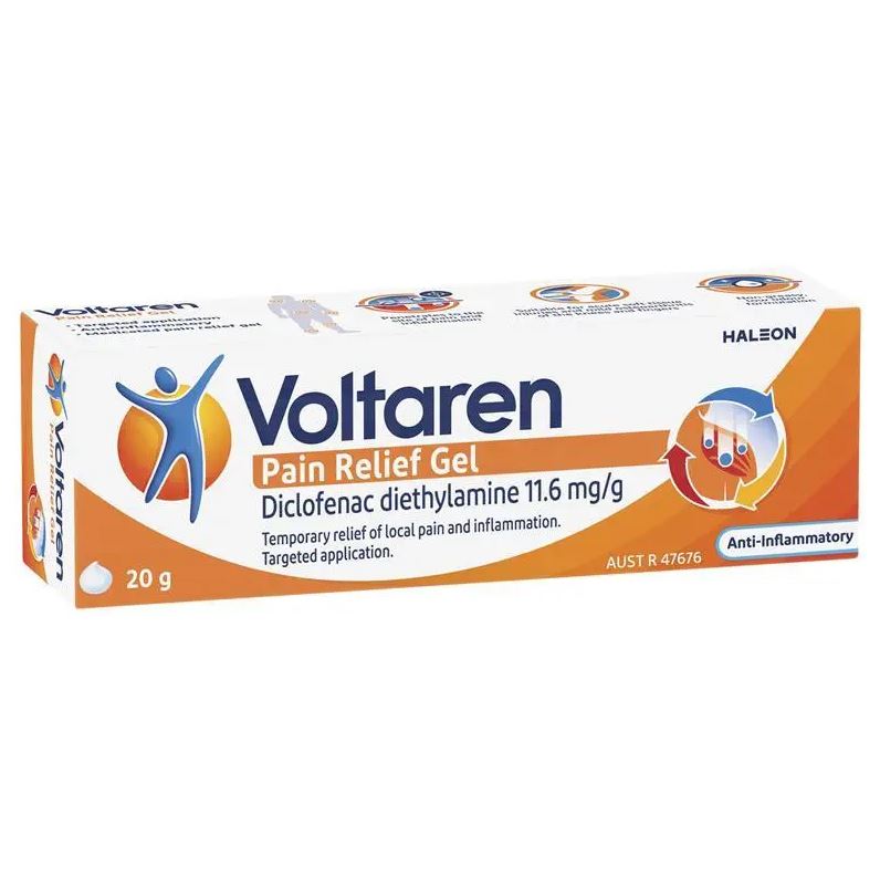 Gel bôi Voltaren Emulgel hỗ trợ giảm sưng, đau, kháng viêm