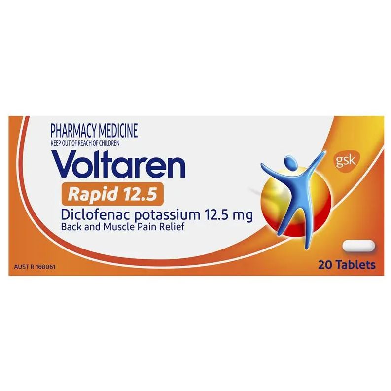 Thuốc giảm đau và chống viêm Voltaren Rapid 12.5, Pain Relief