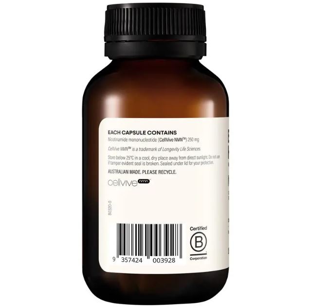 Viên uống tăng năng lượng tế bào & Chống lão hóa BioHack Wanderlust NMN 250 30 viên