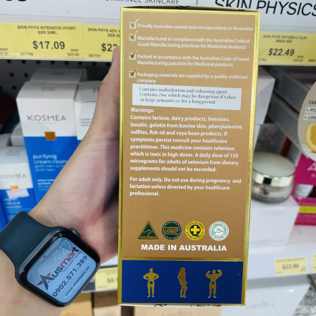 Viên uống hỗ trợ tuyến tiền liệt Wealthy Health Prosta Strong 1 Enhance Plus 60 viên