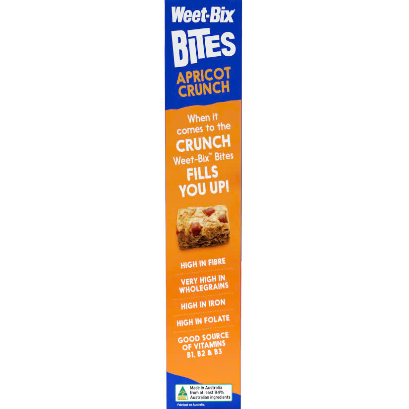 Ngũ cốc ăn sáng vị mơ Weet-bix Apricot Bites 500g