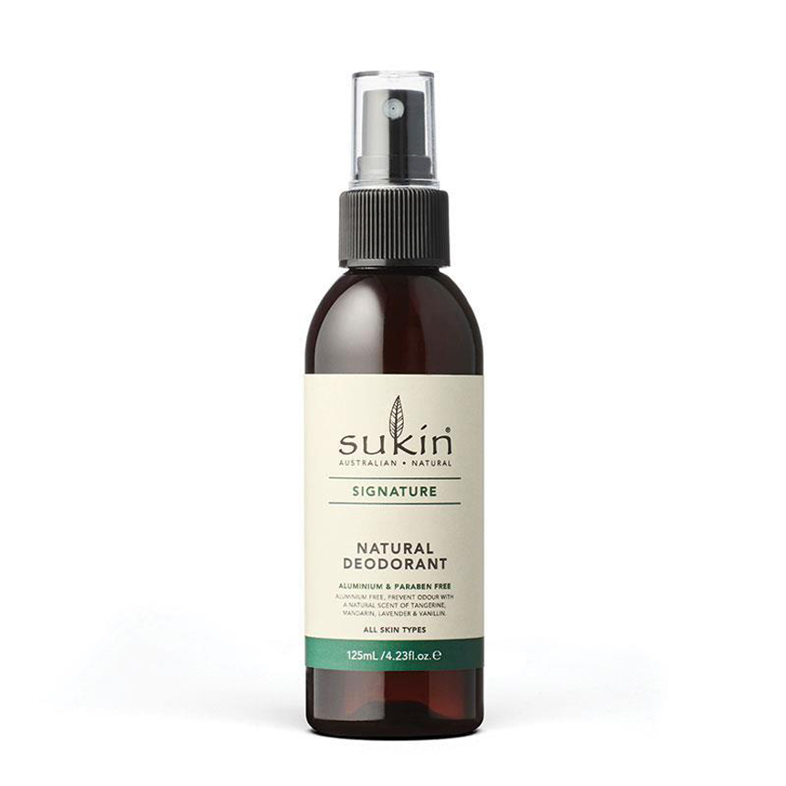 Xịt khử mùi Sukin Natural Deodorant Signature của Úc 125ml | Sản phẩm Úc chính hãng