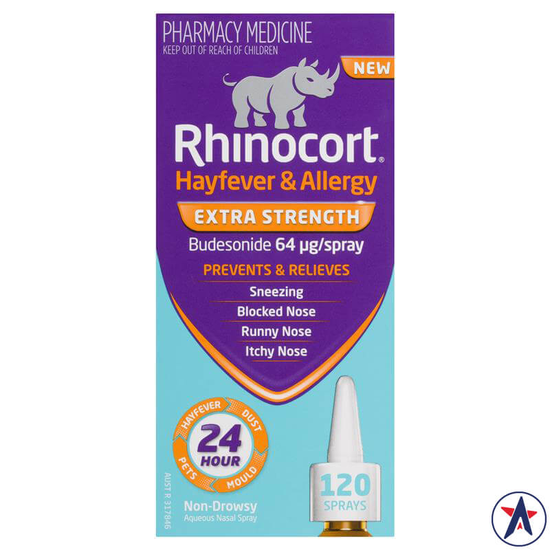 Xịt viêm mũi dị ứng Rhinocort Hayfever & Allergy Extra Strength
