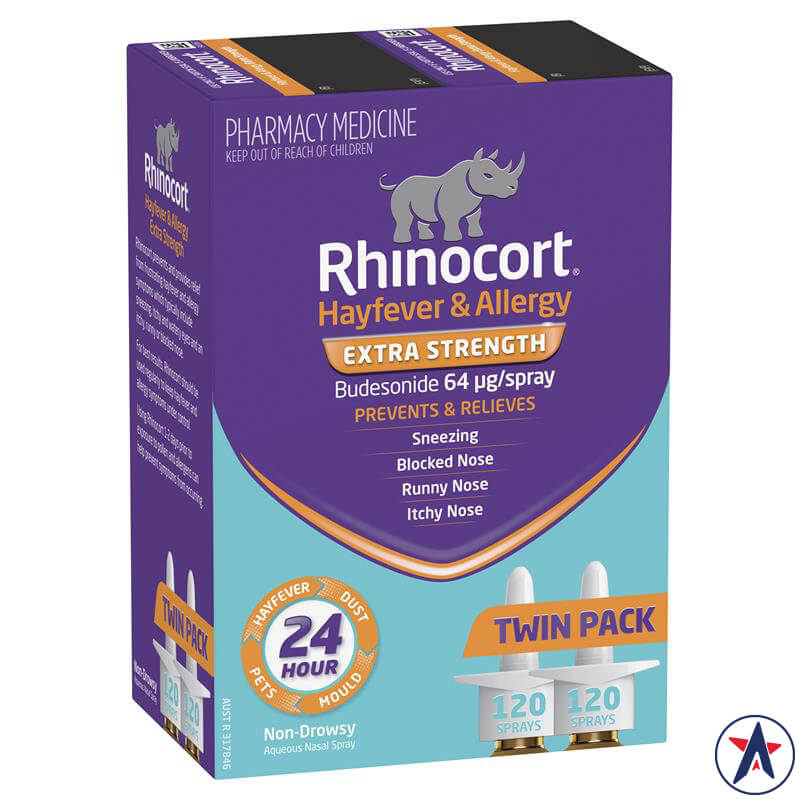 Xịt viêm mũi dị ứng Rhinocort Hayfever & Allergy Extra Strength