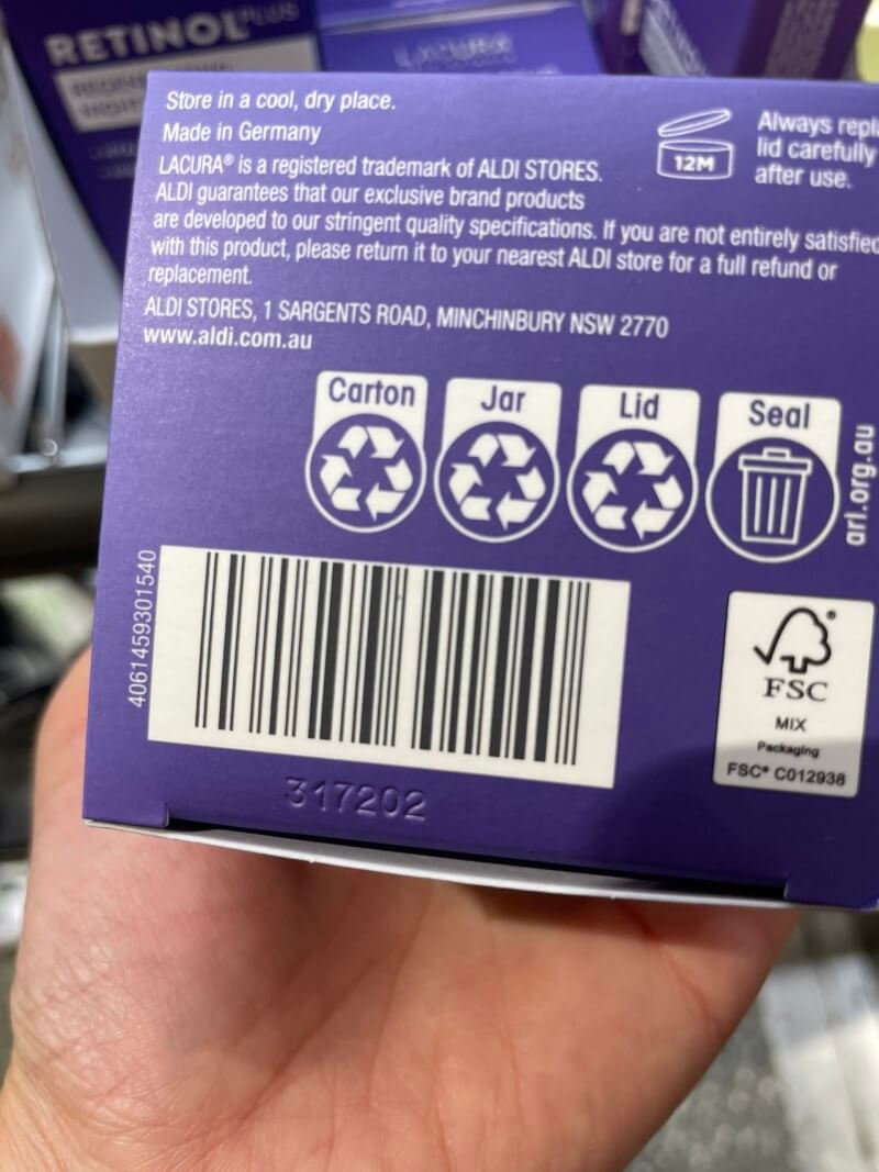 Kem dưỡng da ban đêm LACURA Rentinol Plus Firming Night Cream 50ml