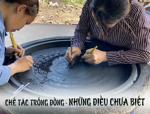 Chế tác trống đồng và những điều bạn chưa biết