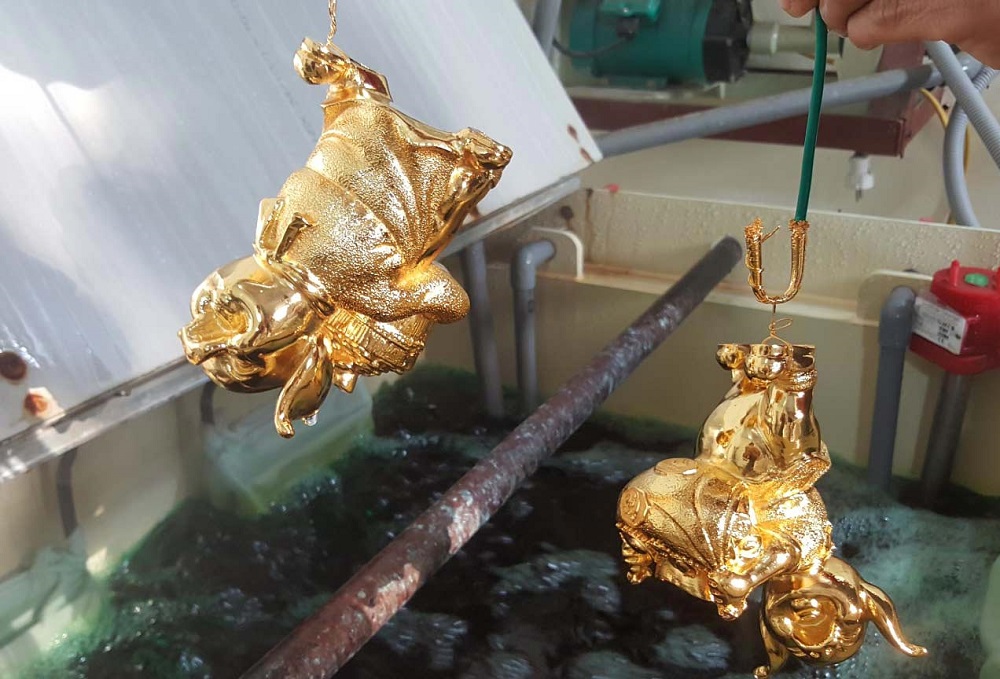 PHÂN BIỆT CÁC LOẠI VÀNG SỬ DỤNG TRONG CHẾ TÁC SẢN PHẨM ĐỒNG MỸ NGHỆ