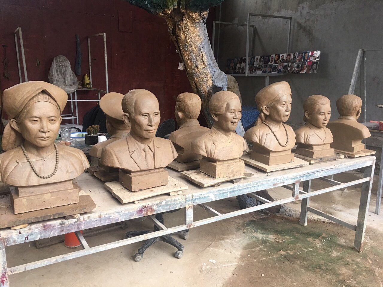 Báo Giá - Quy trình Đúc Tượng Chân dung bằng đồng theo yêu cầu