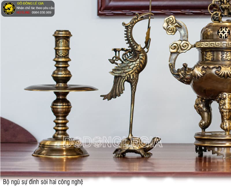 Bộ Ngũ Sự Đỉnh Sòi hai công nghệ