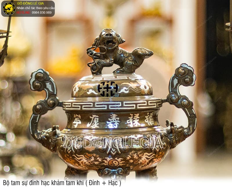 Bộ Tam Sự Đỉnh hạc khảm tam khí