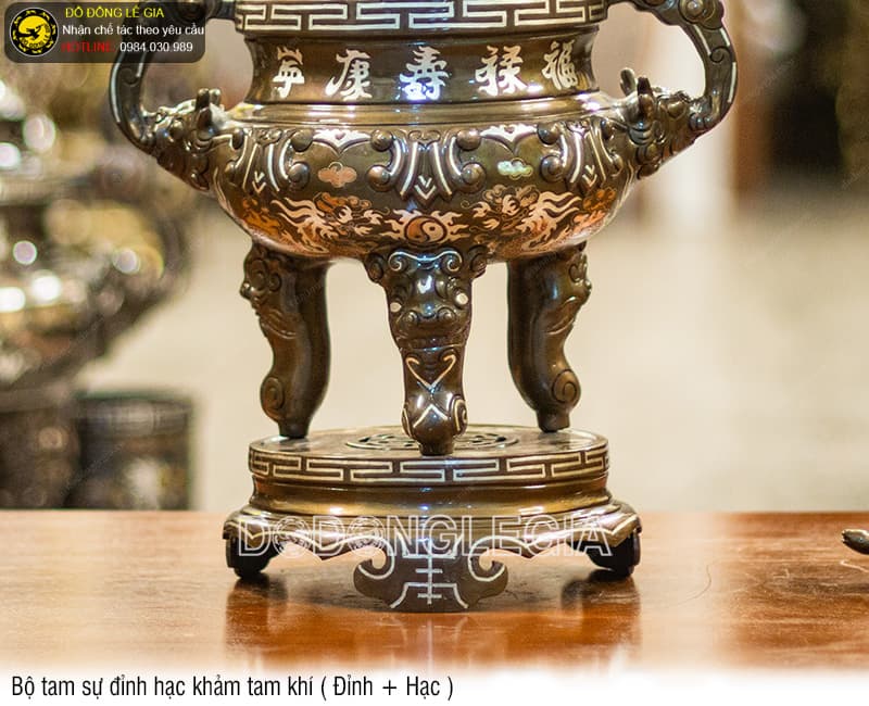 Bộ Tam Sự Đỉnh hạc khảm tam khí