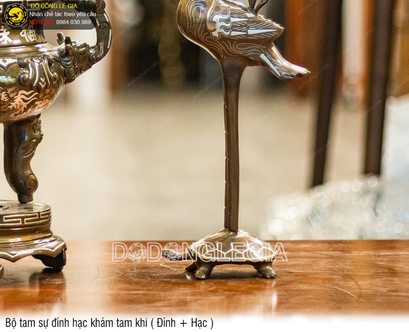 Bộ Tam Sự Đỉnh hạc khảm tam khí