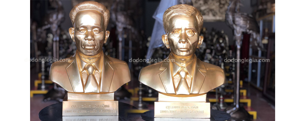 Báo Giá - Quy trình Đúc Tượng Chân dung bằng đồng theo yêu cầu