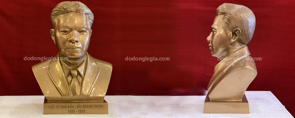 Báo Giá - Quy trình Đúc Tượng Chân dung bằng đồng theo yêu cầu