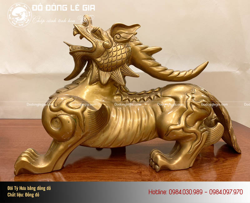 Đôi Tỳ Hưu bằng đồng cao cấp