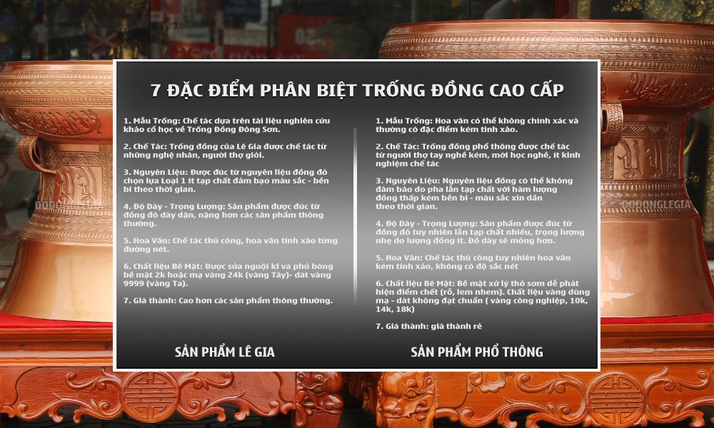 Lắp đặt mặt trống đồng vân chìm đường kính 97cm cho khách Bắc Ninh