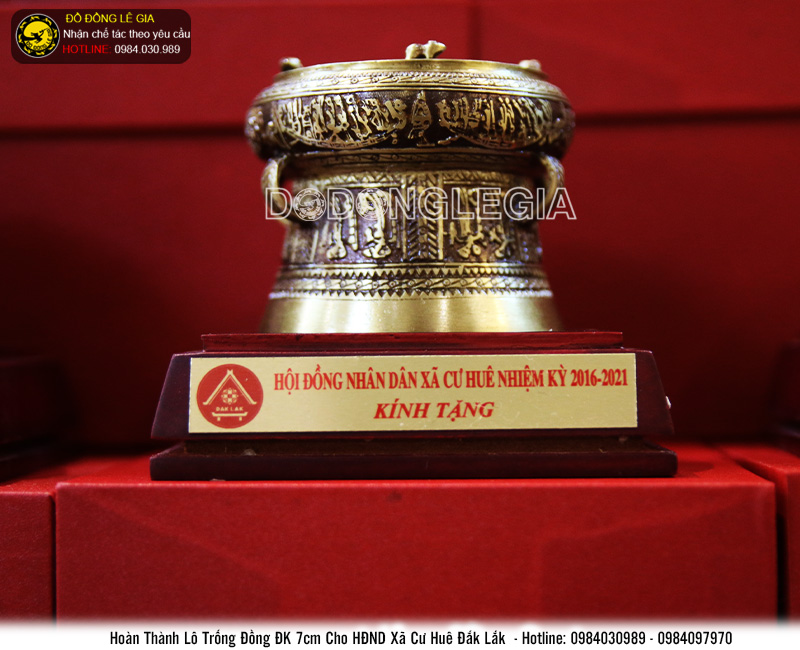 Lô Trống đồng Quà Tặng D7 Cư Huê Đắk Lắk