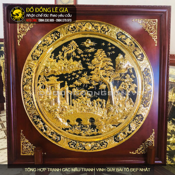 Tổng hợp các bức tranh đồng Vinh Quy Bái Tổ đẹp nhất