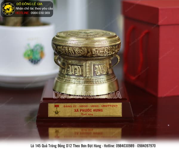 Lô quả trống đồng D12 theo đơn đặt hàng của UBND Xã Phước Hưng - Bình Định