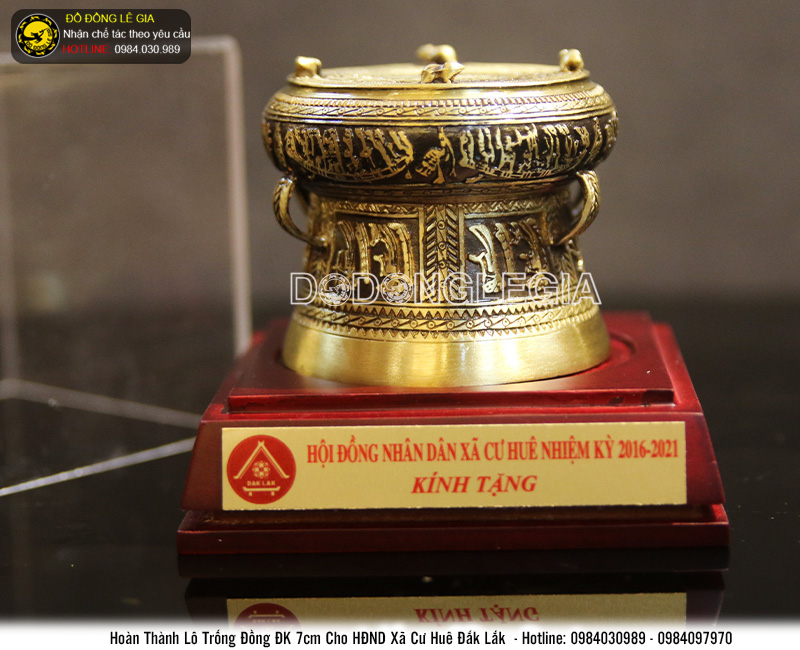 Lô Trống đồng Quà Tặng D7 Cư Huê Đắk Lắk