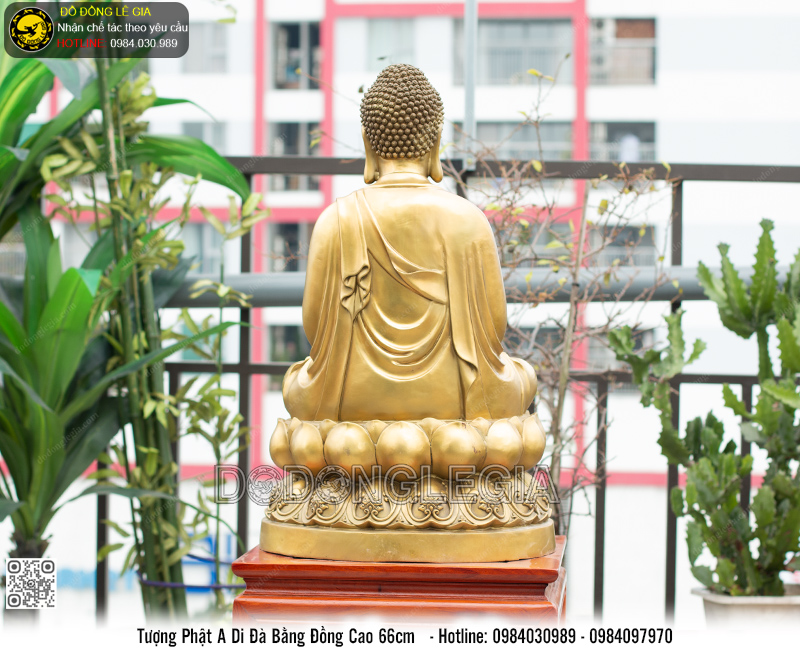 Tượng Phật A Di Đà Cao 66cm