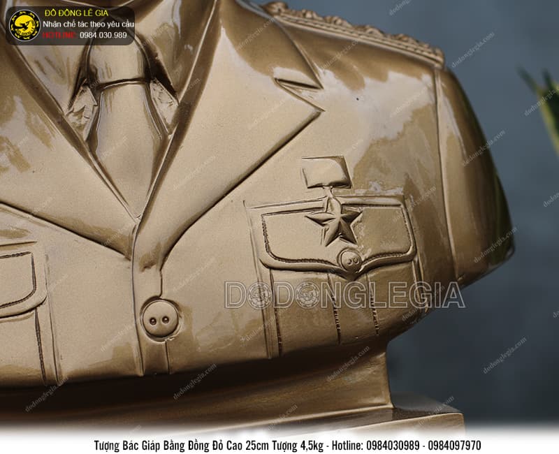 Tượng Bác Giáp cao 25cm nặng 4,5kg