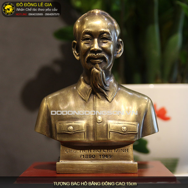 Tượng Bác Hồ cỡ nhỏ cao 16cm