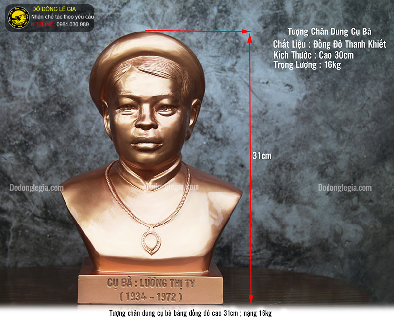 Đúc tượng chân dung cụ ông cụ bà theo yêu cầu-05