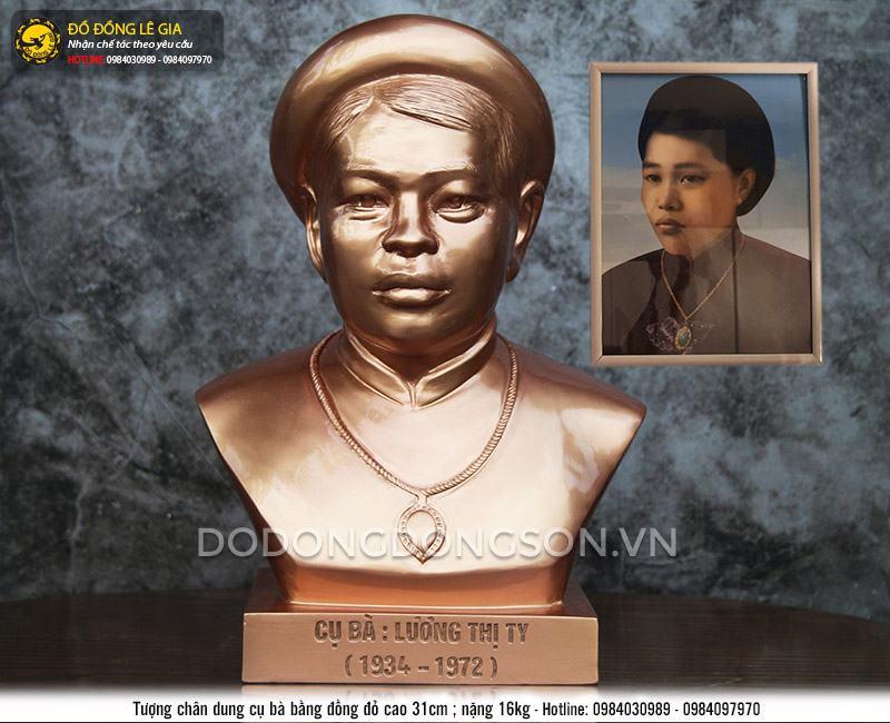 Đúc tượng chân dung cụ ông cụ bà theo yêu cầu-05